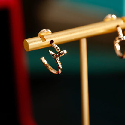 [Luxora]JUSTE NO DIAMOND SMALL EARRINGS