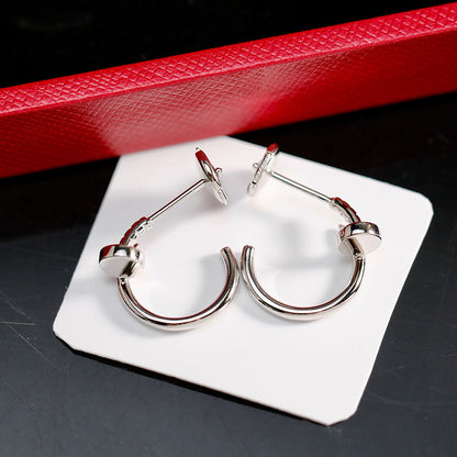 [Luxora]JUSTE NO DIAMOND SMALL EARRINGS