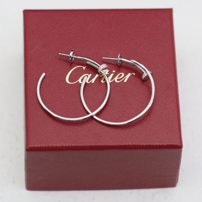 [Luxora]JUSTE HALF DIAMOND LARGE EARRINGS