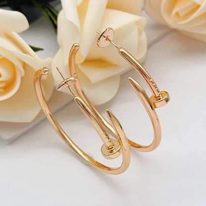 [Luxora]JUSTE NO DIAMOND LARGE EARRINGS