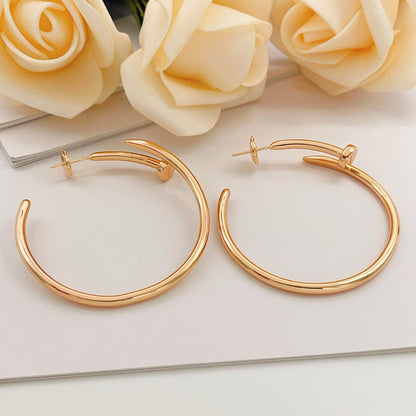 [Luxora]JUSTE NO DIAMOND LARGE EARRINGS