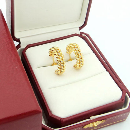 [Luxora]CLASH FULL DIAMOND MEDIUM EARRINGS