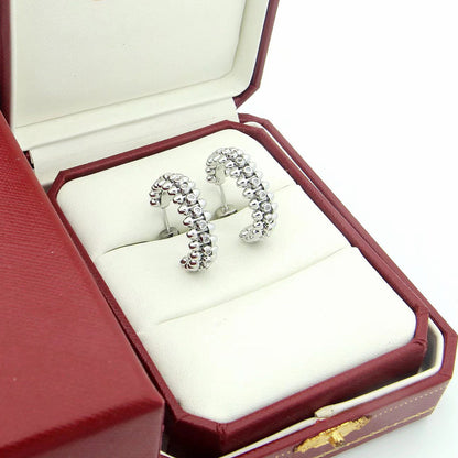 [Luxora]CLASH FULL DIAMOND MEDIUM EARRINGS