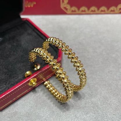 [Luxora]CLASH HOOP LARGE EARRINGS
