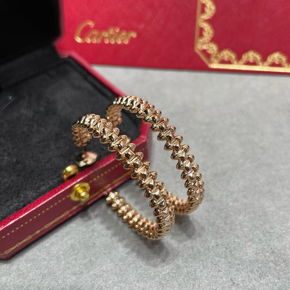 [Luxora]CLASH HOOP LARGE EARRINGS
