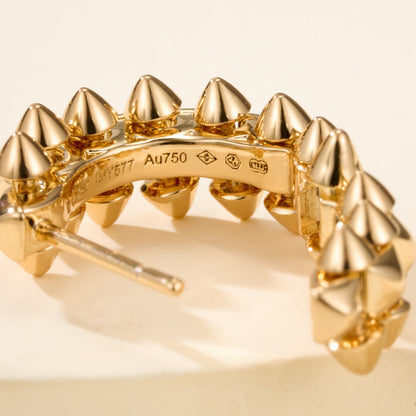 [Luxora]CLASH MINI HOOP EARRINGS