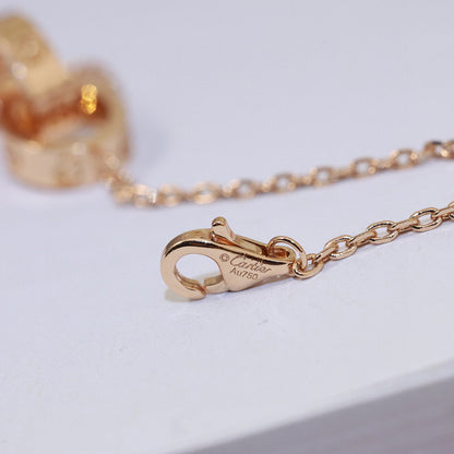 [Luxora]LOVE DOUBLE RING NECKLACE
