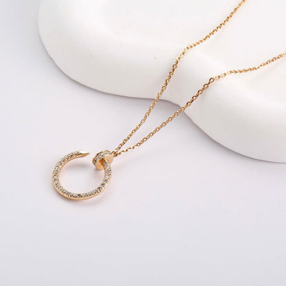 [Luxora]JUSTE NECKLACE FULL DIAMOND