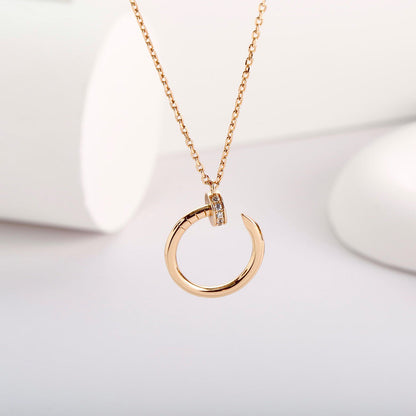 [Luxora]JUSTE NECKLACE FULL DIAMOND