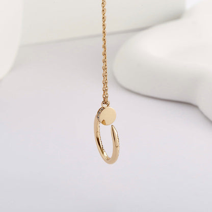 [Luxora]JUSTE NECKLACE FULL DIAMOND