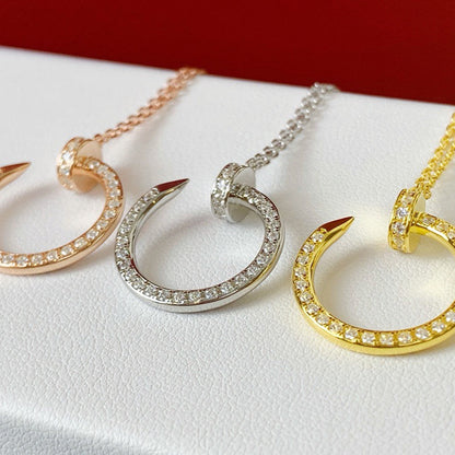 [Luxora]JUSTE NECKLACE FULL DIAMOND
