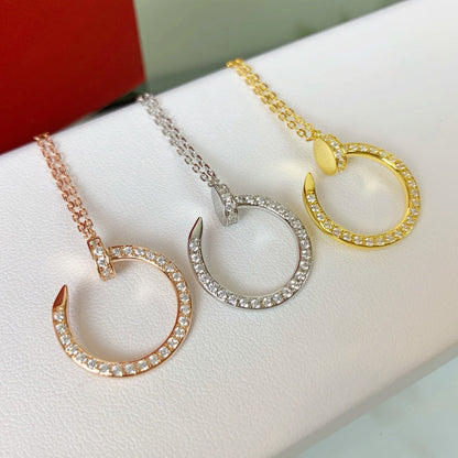 [Luxora]JUSTE NECKLACE FULL DIAMOND