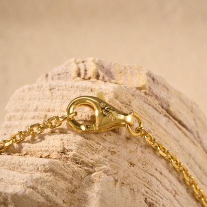 [Luxora]JUSTE NECKLACE HALF DIAMOND