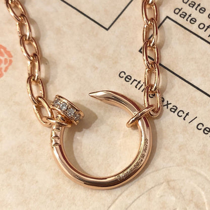 [Luxora]JUSTE NECKLACE FULL DIAMONDS