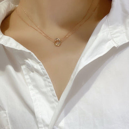 [Luxora]TRINITY MINI NECKLACE