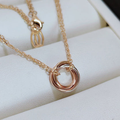 [Luxora]TRINITY MINI NECKLACE