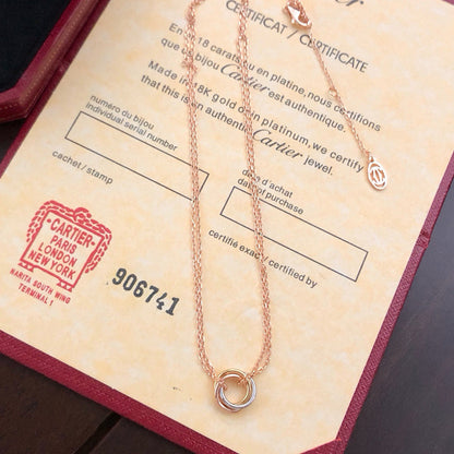 [Luxora]TRINITY MINI NECKLACE