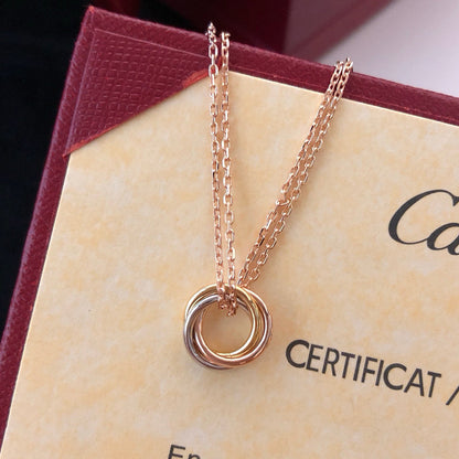 [Luxora]TRINITY MINI NECKLACE