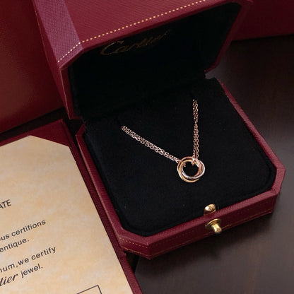 [Luxora]TRINITY MINI NECKLACE
