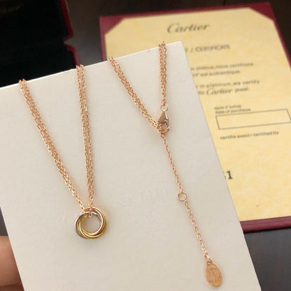 [Luxora]TRINITY MINI NECKLACE