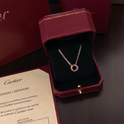 [Luxora]TRINITY MINI NECKLACE