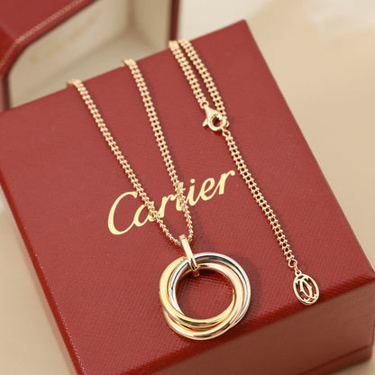 [Luxora]TRINITY LARGE NECKLACE