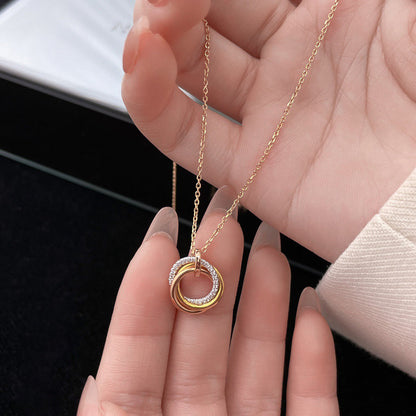 [Luxora]TRINITY SMALL NECKLACE