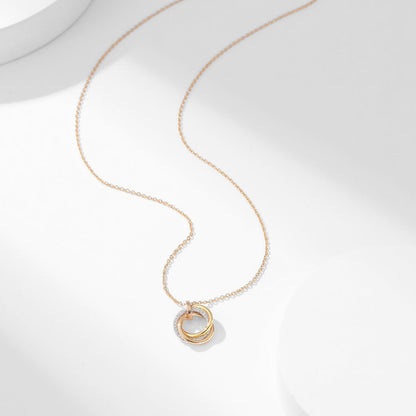[Luxora]TRINITY SMALL NECKLACE