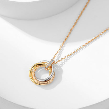 [Luxora]TRINITY SMALL NECKLACE
