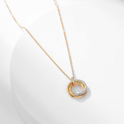 [Luxora]TRINITY SMALL NECKLACE