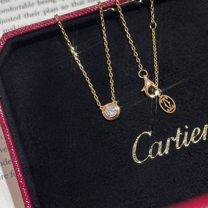 [Luxora]DAMOUR DIAMOND NECKLACE