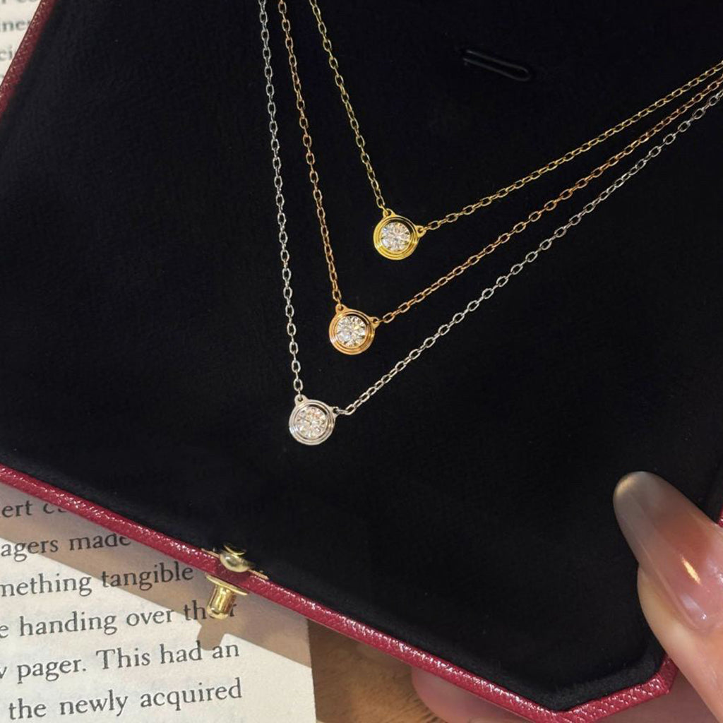 [Luxora]DAMOUR DIAMOND NECKLACE