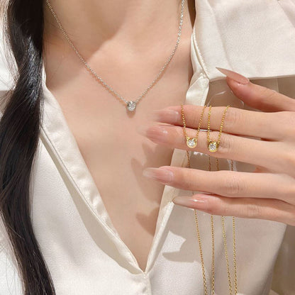 [Luxora]DAMOUR DIAMOND NECKLACE