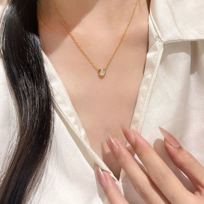 [Luxora]DAMOUR DIAMOND NECKLACE