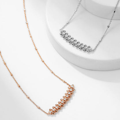[Luxora]CLASH  MEDIUM DIAMOND NECKLACE