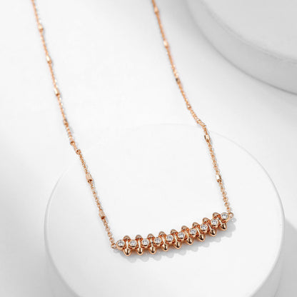 [Luxora]CLASH  MEDIUM DIAMOND NECKLACE