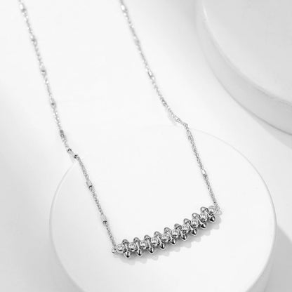 [Luxora]CLASH  MEDIUM DIAMOND NECKLACE