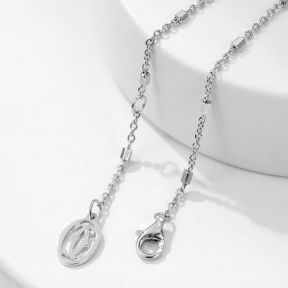 [Luxora]CLASH  MEDIUM DIAMOND NECKLACE
