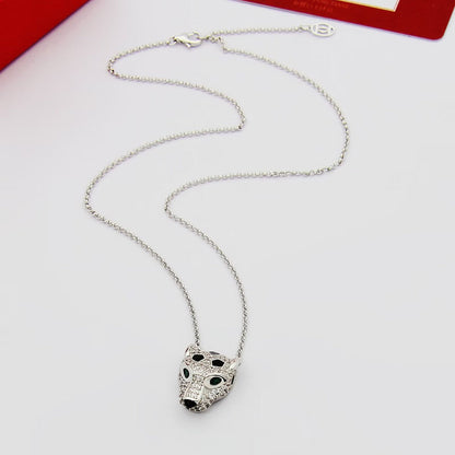 [Luxora]PANTHERE FULL DIAMOND NECKLACE