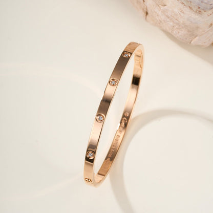 [Luxora]LOVE BRACELET 3.65MM 10 DIAMONDS