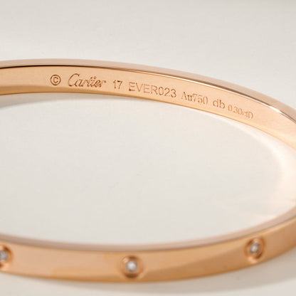 [Luxora]LOVE BRACELET 3.65MM 10 DIAMONDS