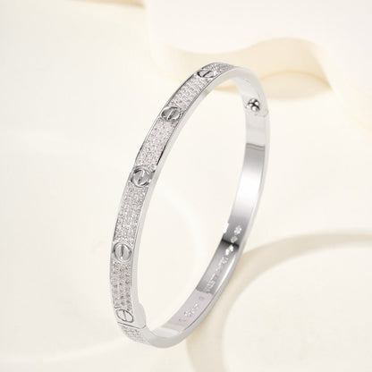 [Luxora]LOVE BRACELET 4.8MM DIAMOND-PAVED