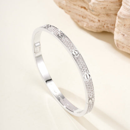 [Luxora]LOVE BRACELET 4.8MM DIAMOND-PAVED