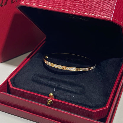 [Luxora]LOVE BRACELET 3.65MM DIAMOND-PAVED