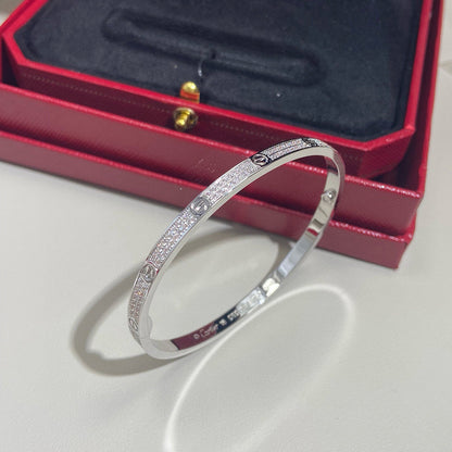 [Luxora]LOVE BRACELET 3.65MM DIAMOND-PAVED