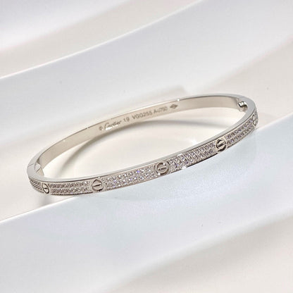 [Luxora]LOVE BRACELET 3.65MM DIAMOND-PAVED