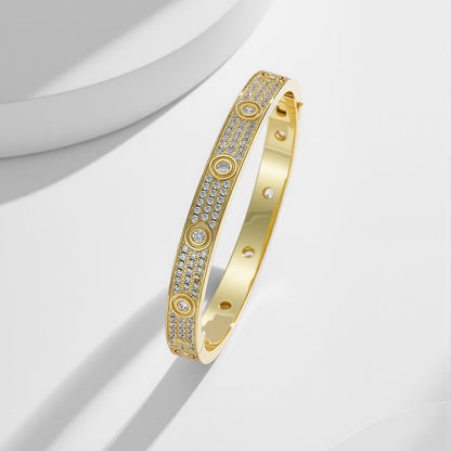[Luxora]LOVE BRACELET 6.1MM DIAMOND-PAVED 10 BIG DIAMONDS