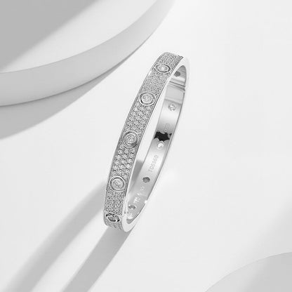 [Luxora]LOVE BRACELET 6.1MM DIAMOND-PAVED 10 BIG DIAMONDS