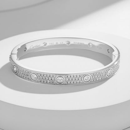 [Luxora]LOVE BRACELET 6.1MM DIAMOND-PAVED 10 BIG DIAMONDS