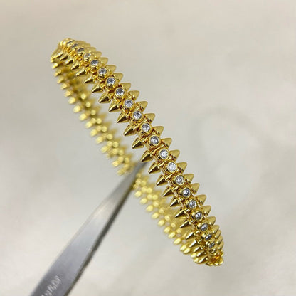 [Luxora]CLASH  BRACELET 8MM DIAMONDS